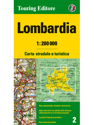 Lombardia 1:200.000. Ediz. ...