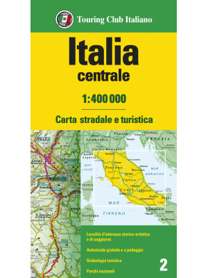 Italia centrale 1:400.000. ...