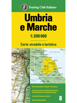 Umbria e Marche 1:200.000. ...
