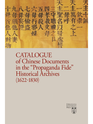 Catalogue of chinese docume...
