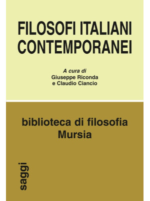 Filosofi italiani contempor...