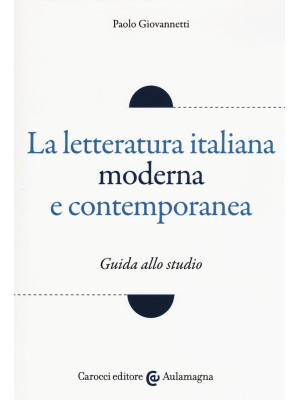 La letteratura italiana mod...