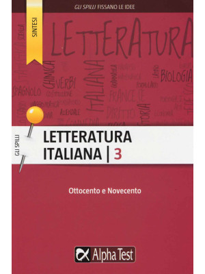 Letteratura italiana. Vol. ...