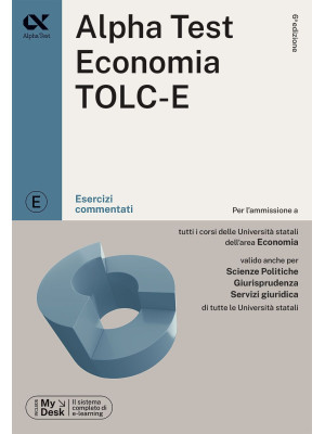 Alpha Test. Economia TOLC-E...