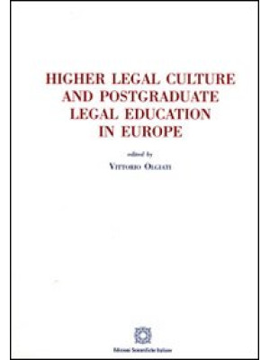 Higher legal culture and po...