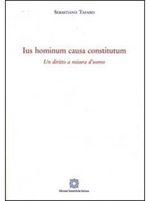 Ius hominum causa constitut...