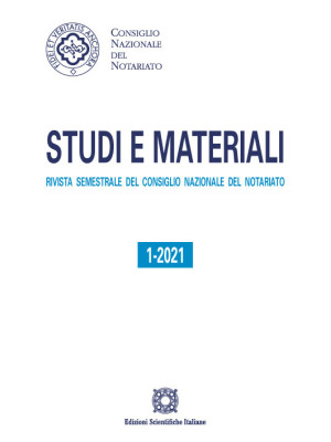Studi e materiali (2021). Vol. 1