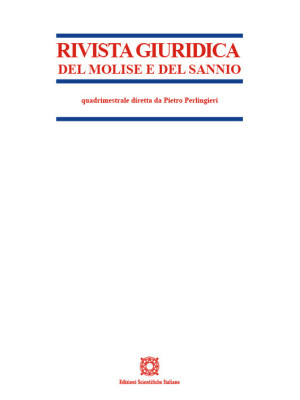 Rivista giuridica del Molise e del Sannio (2022). Vol. 1