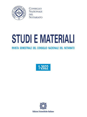 Studi e materiali (2022). V...