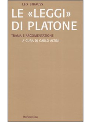 Le «Leggi» di Platone. Tram...
