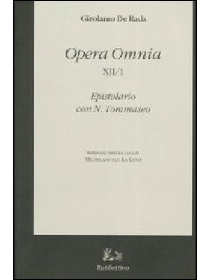 Opera Omnia. Epistolario co...