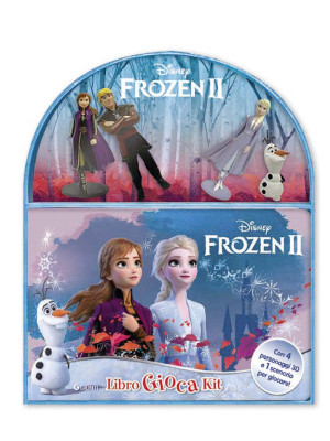 Frozen II. Libro gioca kit. Ediz. a colori. Con 4 figurine 3D