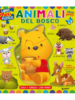 Animali del bosco. Baby libro maxi puzzle. Ediz. a colori