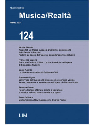 Musica/realtà (2021). Vol. 124