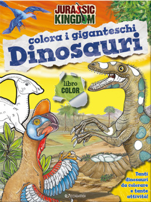 Colora i giganteschi dinosa...