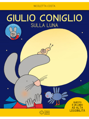 Giulio Coniglio sulla luna....