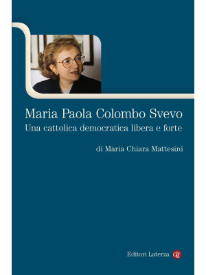 Maria Paola Colombo Svevo. ...