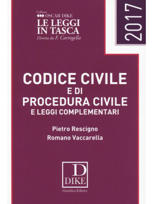 Codice civile e di procedur...