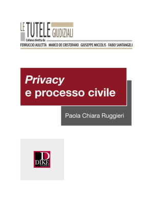 Privacy e processo civile