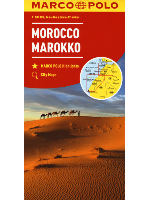 Marocco 1:800.000. Ediz. mu...