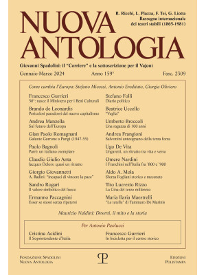 Nuova antologia. Vol. 159: ...