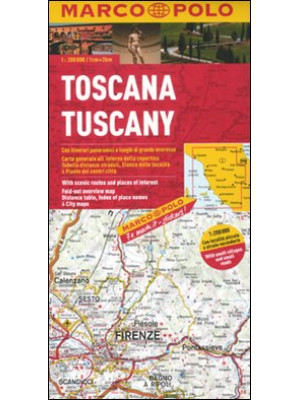 Toscana 1:200.000. Ediz. mu...