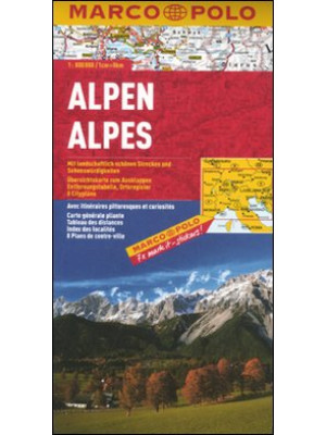 Alpi 1:800.000. Ediz. multi...