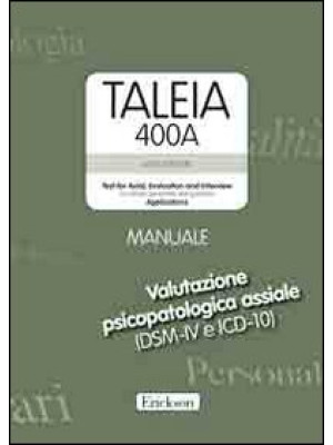 Taleia. 400 A. Test for axi...