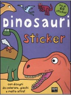Dinosauri. Sticker. Con ade...