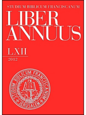Liber annuus 2012. Ediz. it...