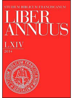 Liber annuus 2014. Ediz. it...