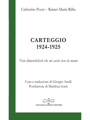 Carteggio 1924-1925; Non di...
