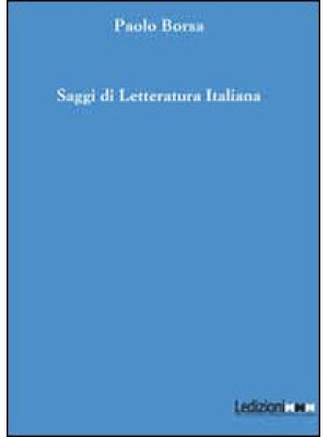 Saggi di letteratura italiana