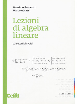 Lezioni di algebra lineare....