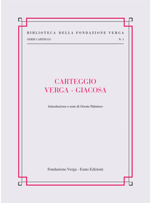 Carteggio Verga-Giacosa