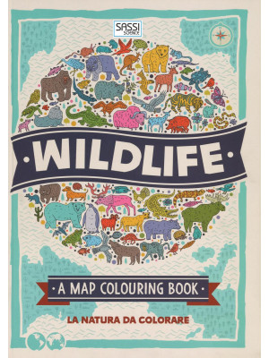 Wildlife. A map colouring b...