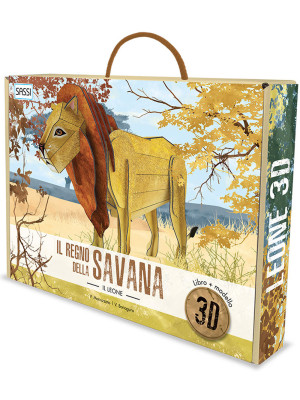 Il regno della savana. Il leone 3D. Ediz. a colori. Con Giocattolo