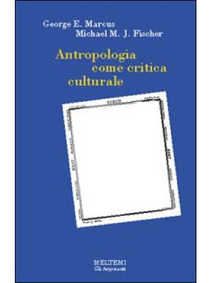 Antropologia come critica c...