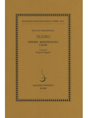 Teatro: Andria-Mandragola-C...