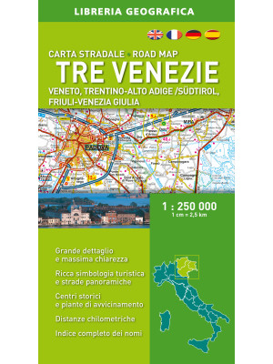 Tre Venezie 1:250.000