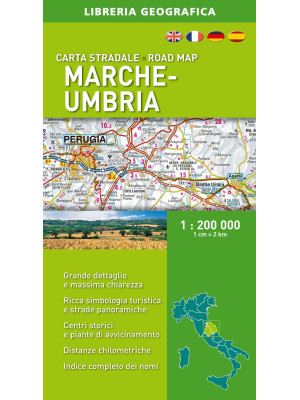 Marche-Umbria 1:200.000