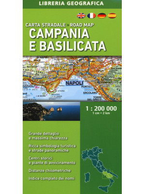 Campania e Basilicata 1:200...