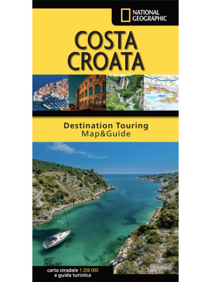 Costa croata. Carta stradale 1:200.000 e guida turistica