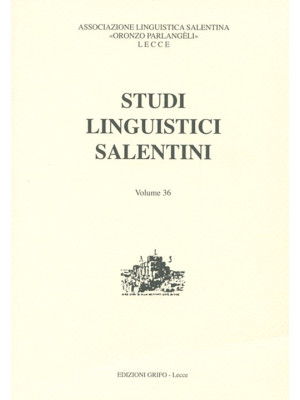 Studi linguistici salentini...