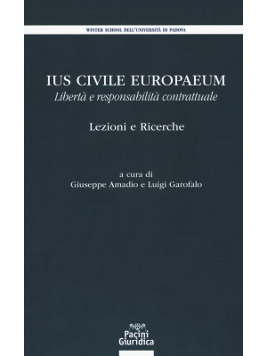 Ius civile europaeum. Liber...