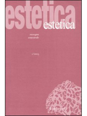 Estetica (2005). Vol. 1