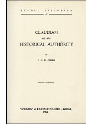 Claudian as an historical a...