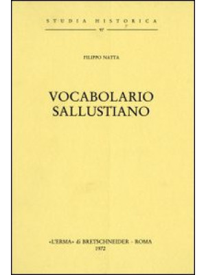 Vocabolario sallustiano (ri...