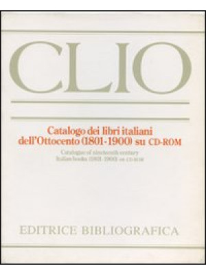 CLIO CD. Catalogo dei libri...