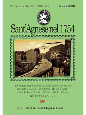 Sant'Agnese nel 1754. 29° C...